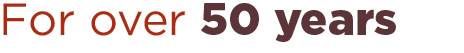 For Over 50 yeas T.A.S.